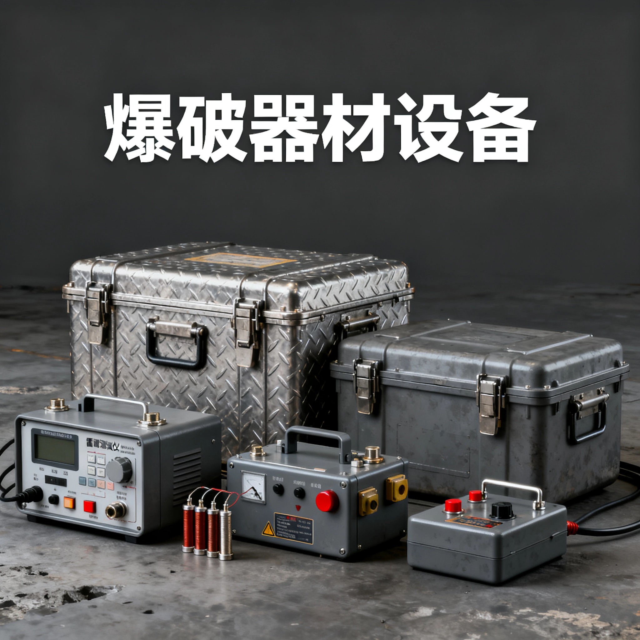 通榆爆破工程师的“兵器库”：常用器材一册通